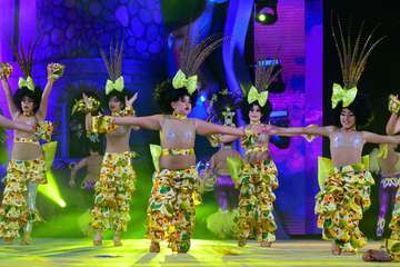 Concurso de comparsas infantiles del Carnaval de Las Palmas de Gran Canaria (Foto TA)